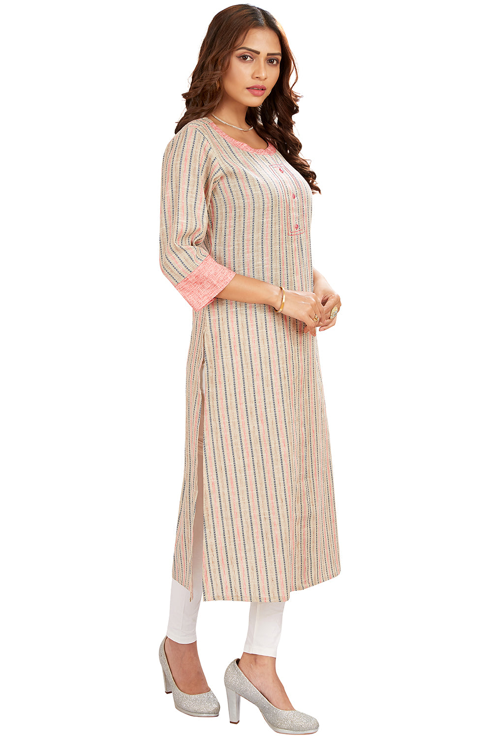 Stripes Printed Kurti